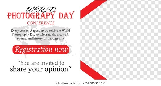 WORLD PHOTOGRAPY DAY POSTER DESIGN