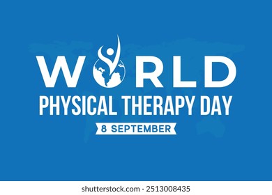 World Physical Therapy Day 8 September banner design 