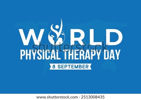 World Physical Therapy Day 8 September banner design 