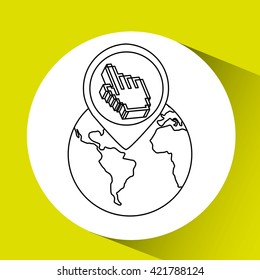 world planet  design 