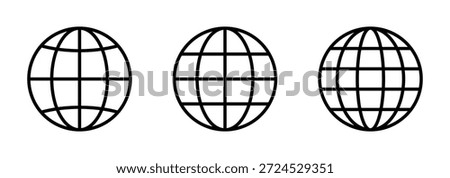 World Planet earth Globe icon	