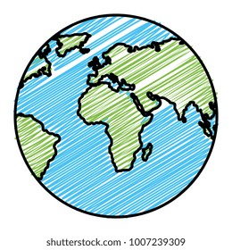 world planet earth icon
