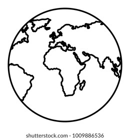 world planet earth icon