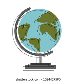 world planet earth icon