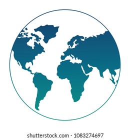 world planet earth icon