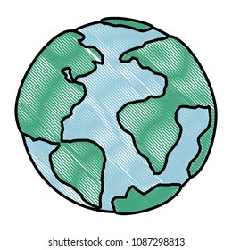world planet earth icon