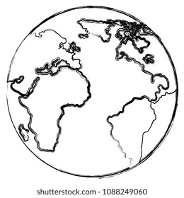 world planet earth icon