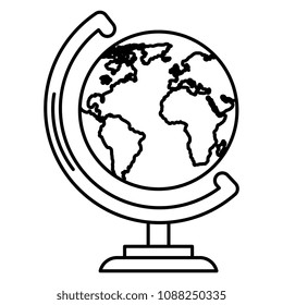 world planet earth icon