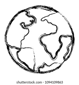 world planet earth icon