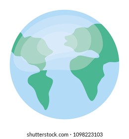 world planet earth icon