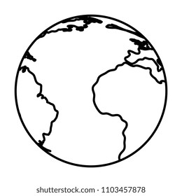 world planet earth icon