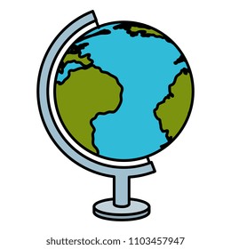 world planet earth icon