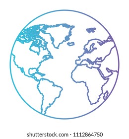 world planet earth icon