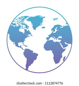 world planet earth icon