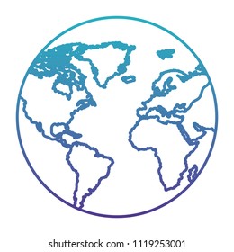 world planet earth icon