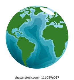world planet earth icon