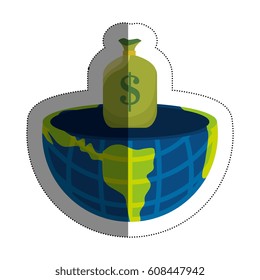 world planet earth icon