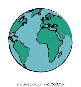 world planet earth icon