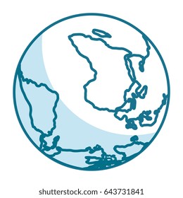 world planet earth icon