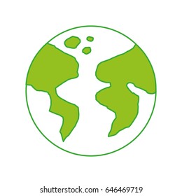 world planet earth icon