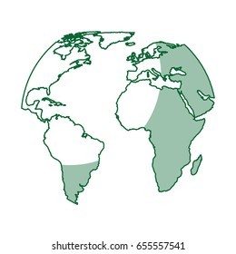 world planet earth icon