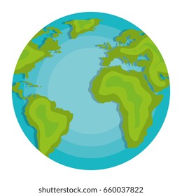 world planet earth icon
