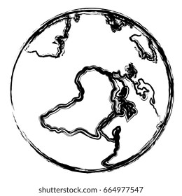 world planet earth icon