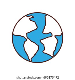 world planet earth icon