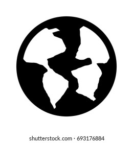 world planet earth icon