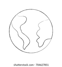 world planet earth icon