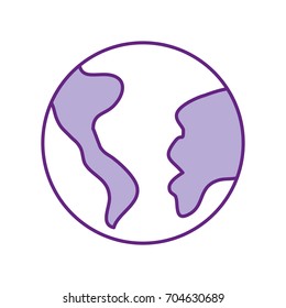 world planet earth icon