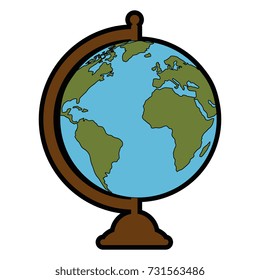 world planet earth icon