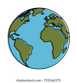 world planet earth icon