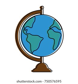 world planet earth icon
