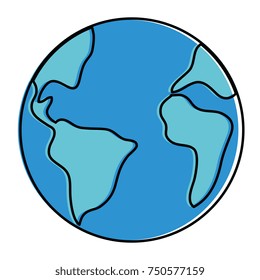 world planet earth icon