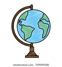 world planet earth icon