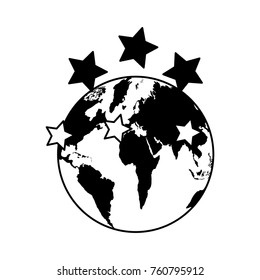world planet earth icon