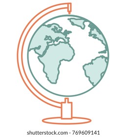 world planet earth icon