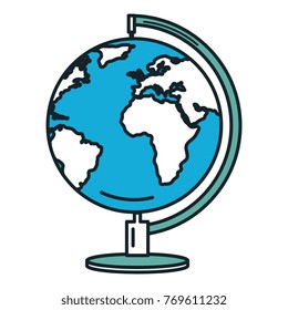 world planet earth icon