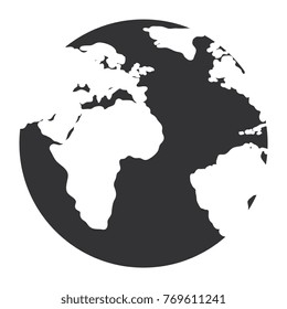 world planet earth icon