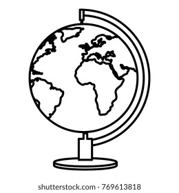 world planet earth icon
