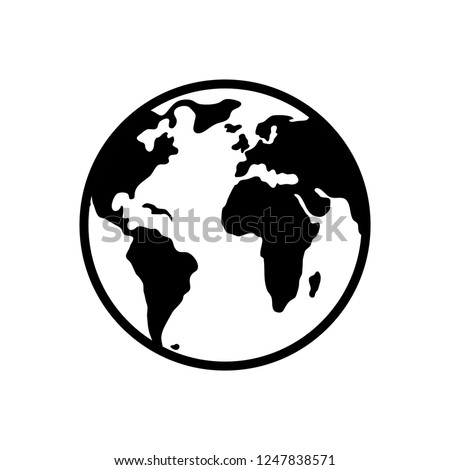 world planet earth icon