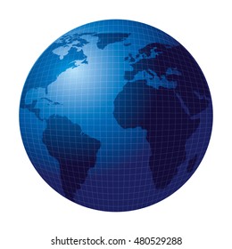 world planet earth icon vector illustration design