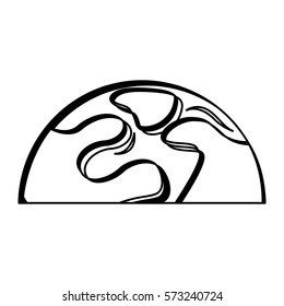 world planet earth icon vector illustration design