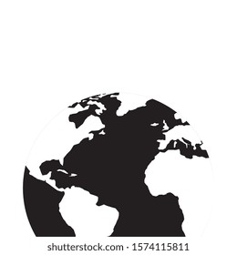 world planet earth isolated icon vector illustration design