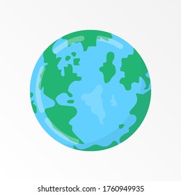 world planet earth isolated icon vector illustration design