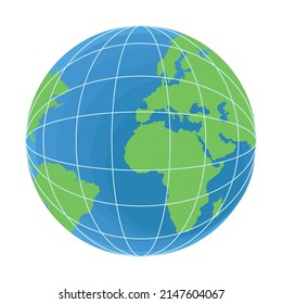 world planet earth isolated icon