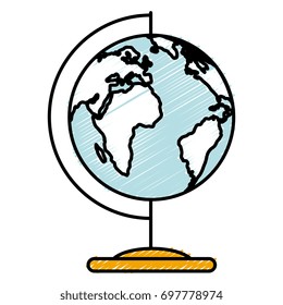 world planet education icon