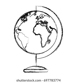 world planet education icon