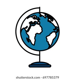 world planet education icon